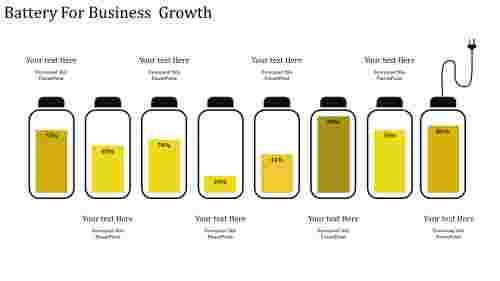 business strategy template-Battery For Business Growth-8-Yellow